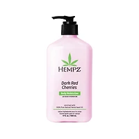 HEMPZ Dark Red Cherries Herbal Body Moisturizer