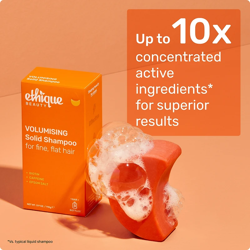 ETHIQUE BEAUTY Volumising Solid Shampoo Bar