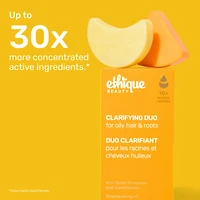 ETHIQUE BEAUTY Clarifying Solid Shampoo & Volumising Solid Conditioner Mini Duo