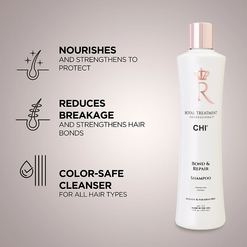 CHI Royal Treatment Bond & Repair Shampoo
