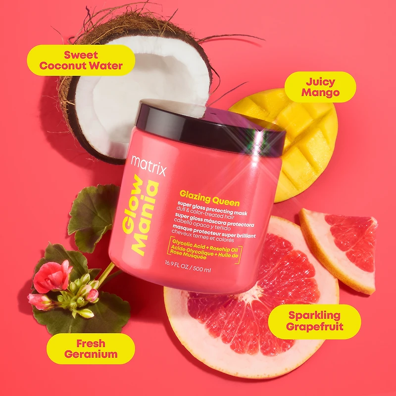 MATRIX Glow Mania Glazing Queen Super Gloss Protecting Mask