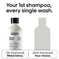 L'OREAL PROFESSIONNEL Metal Detox Sulfate-Free Shampoo for Damaged Hair & Breakage