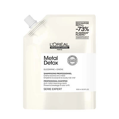 L'OREAL PROFESSIONNEL Serie Expert Metal Detox Color Shampoo Refill Pouch