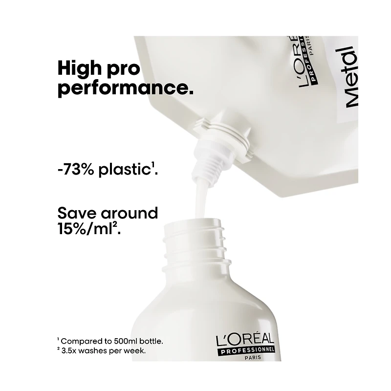L'OREAL PROFESSIONNEL Metal Detox Professional Shampoo Refill for Damaged Hair