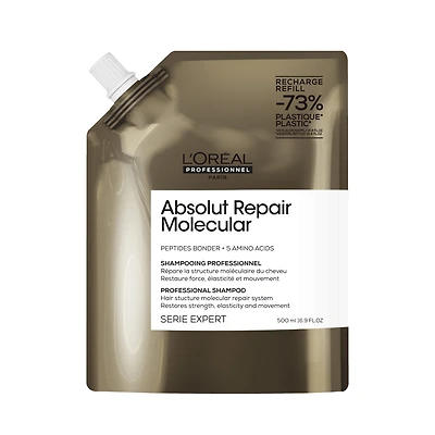L'OREAL PROFESSIONNEL Absolut Repair Molecular Shampoo Refill Pouch