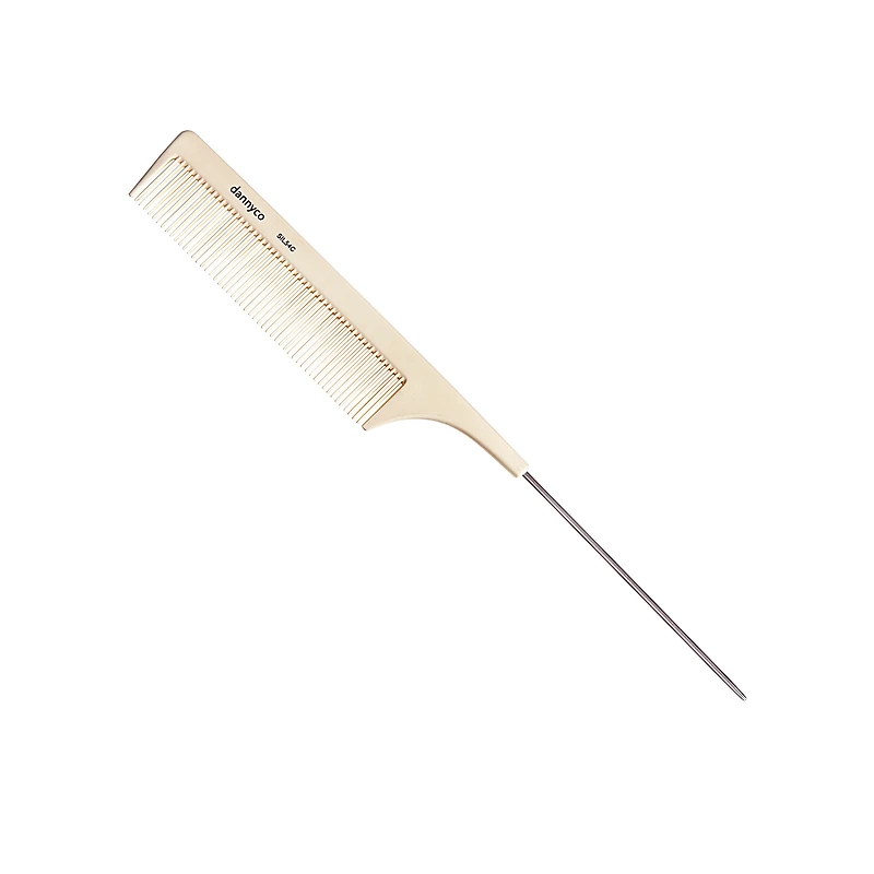 DANNYCO Silicone Fine Tooth Pin Tail Comb