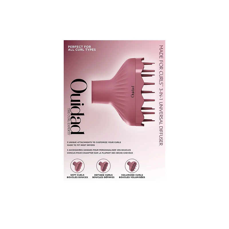OUIDAD Made for Curls 3-in-1 Universal Diffuser
