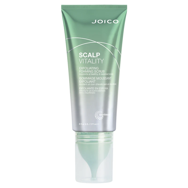 JOICO Scalp Vitality Exfoliating Foaming Scrub.
