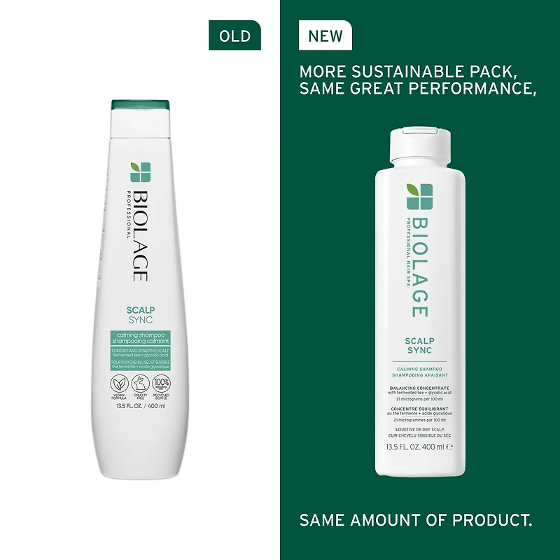 BIOLAGE Scalp Sync Calming Shampoo for Dry or Sensitive