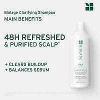 BIOLAGE Scalp Sync Clarifying Shampoo for Oily