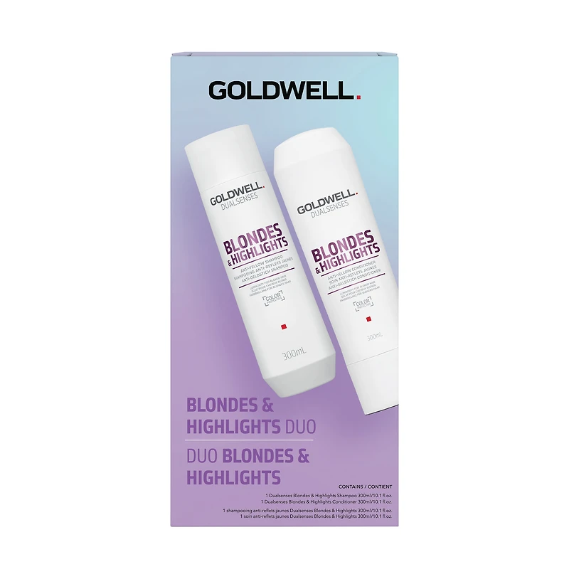 GOLDWELL Dualsenses Blondes & Highlights Anti Yellow Duo