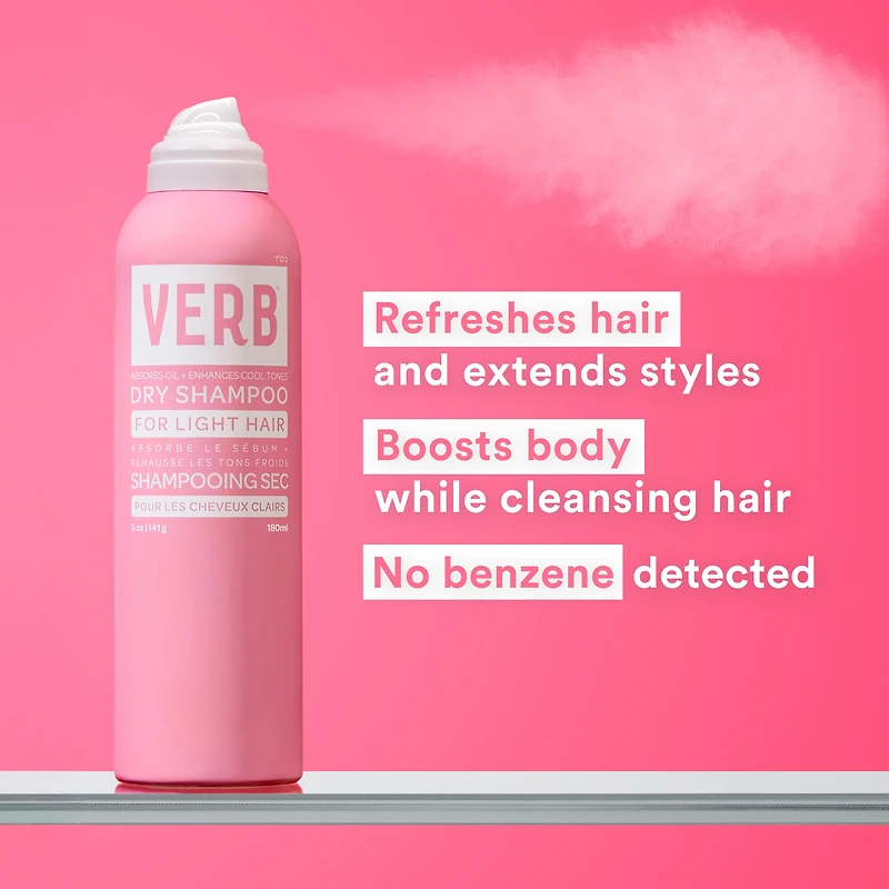 VERB Dry Shampoo Light Tones Jumbo Size