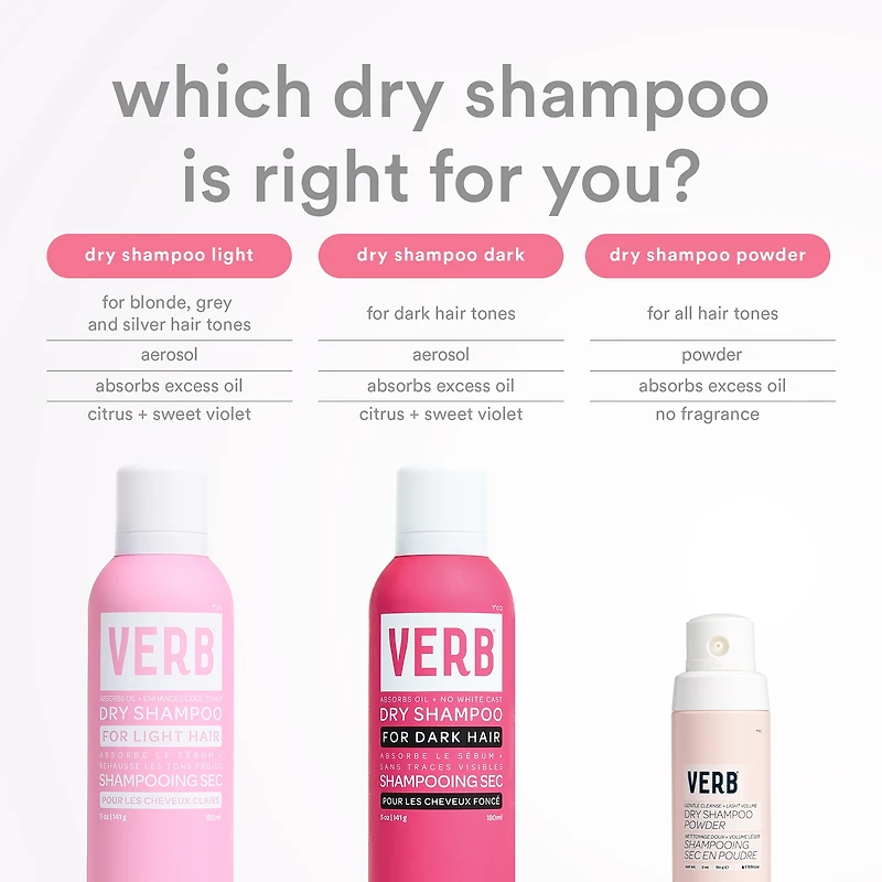 VERB Dry Shampoo Light Tones Jumbo Size
