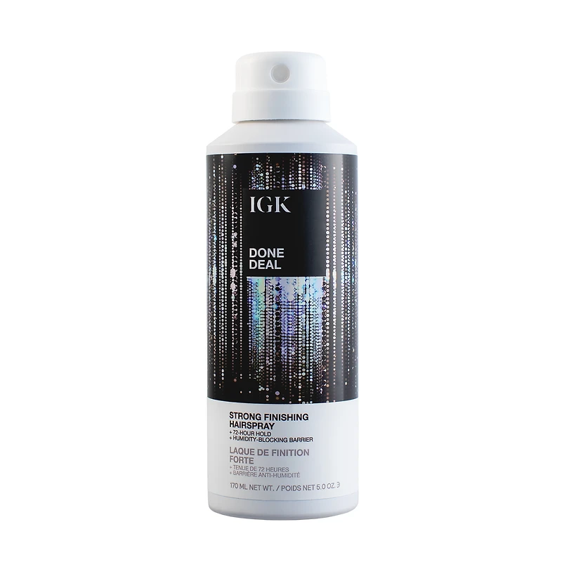IGK Done Deal Strong Finishing Hairspray