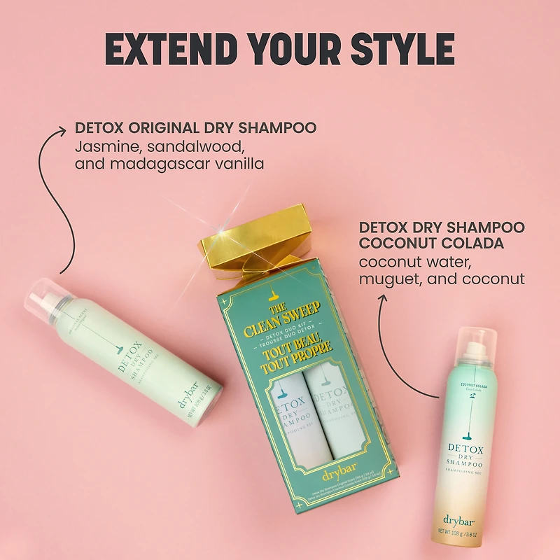 DRYBAR Clean Sweep Detox Duo Kit