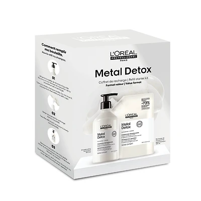 L'OREAL PROFESSIONNEL Metal Detox Shampoo Refill Kit