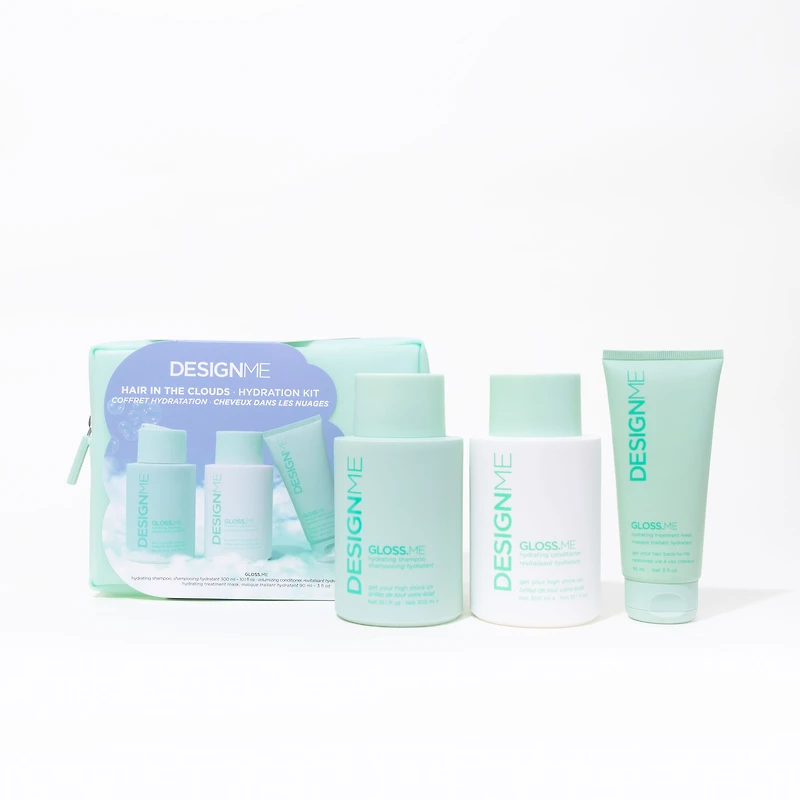 DESIGNME Gloss.Me Hair In The Clouds Hydration & Shine Kit