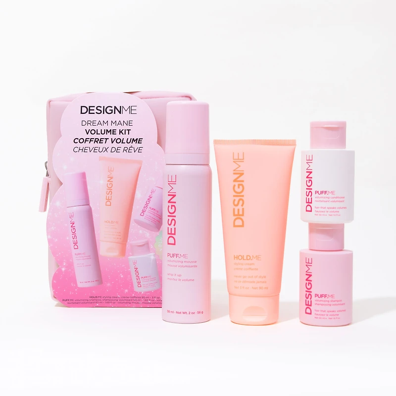 DESIGNME Puff.Me Dream Mane Volume Kit