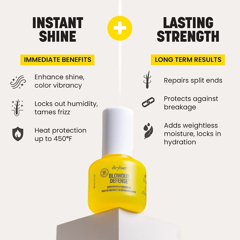 DRYBAR Blowout Defense Rapid Repair & Finishing Oil