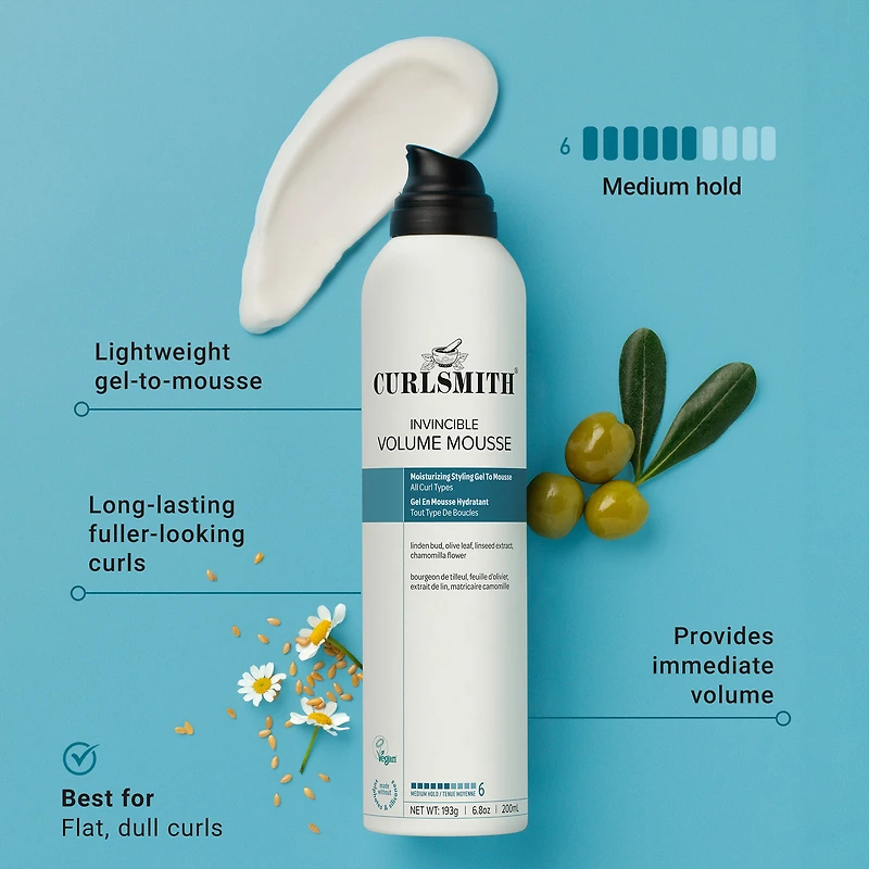 CURLSMITH Invincible Volume Mousse