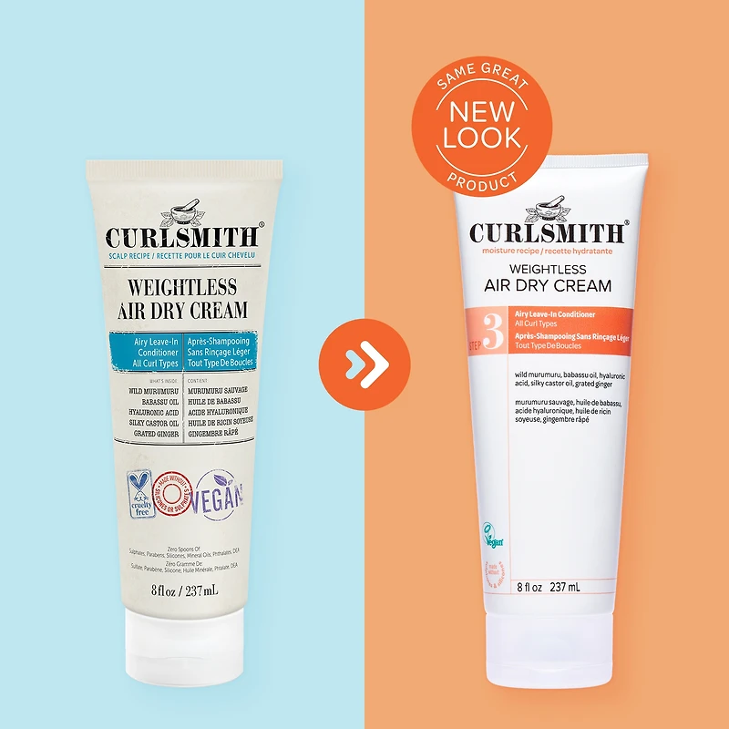 CURLSMITH Weightless Air Dry Cream