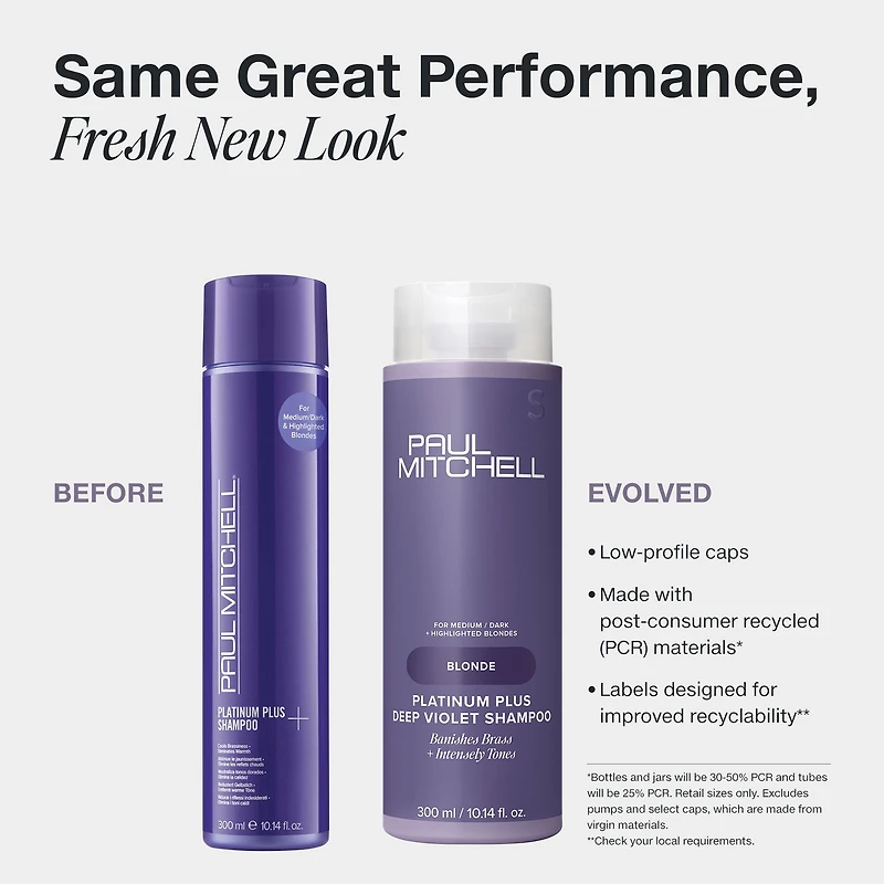 PAUL MITCHELL Platinum Plus Deep Violet Shampoo