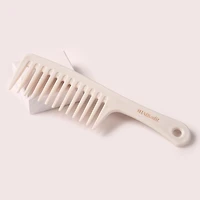 THE HAIR EDIT Tame & Condition Detangling Comb - Bone
