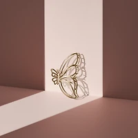 THE HAIR EDIT Gilded Wing Butterfly Claw Clip