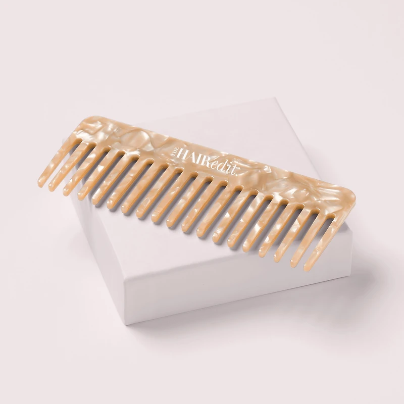 THE HAIR EDIT Untangle & Glide Wide-Tooth Detangling Comb