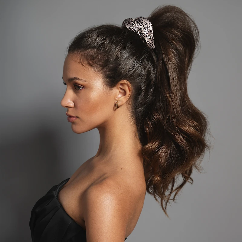 THE HAIR EDIT Grand Ruched Ribbon Scrunchies Set