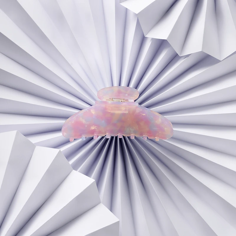 THE HAIR EDIT Unicorn Opalescent Marble Claw Clip