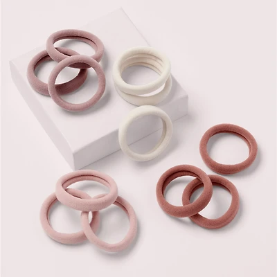 THE HAIR EDIT Ballerina Bands Hair Ties - 12 Pack