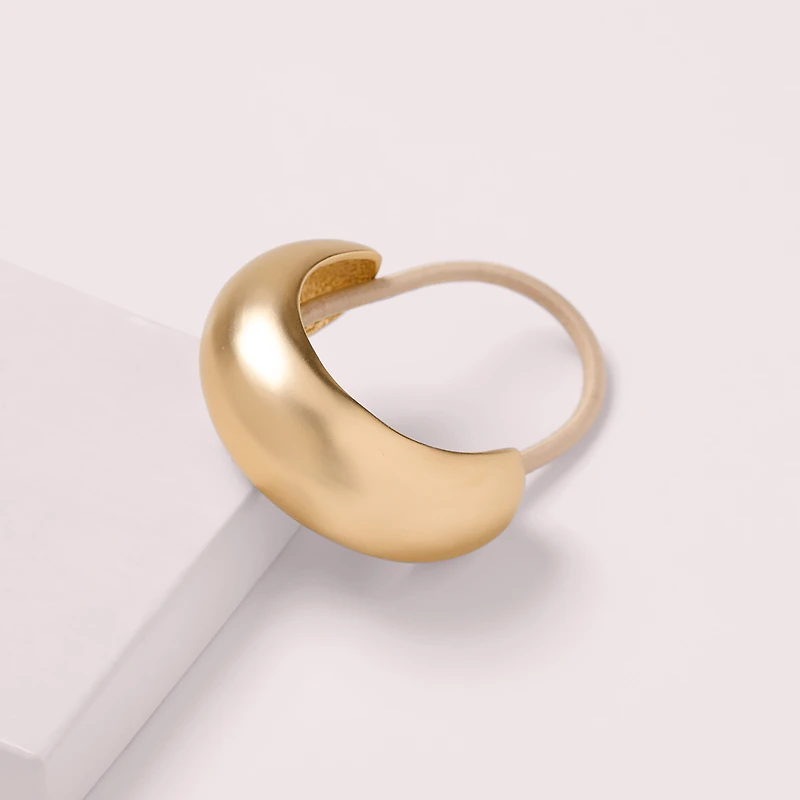 THE HAIR EDIT Brilliant Cuff Arched Metal Hair Tie