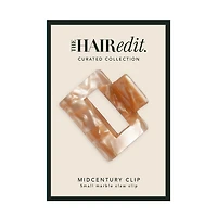 THE HAIR EDIT Midcentury Marble Claw Clip