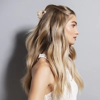 THE HAIR EDIT Midcentury Marble Claw Clip