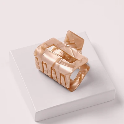 THE HAIR EDIT Midcentury Marble Claw Clip