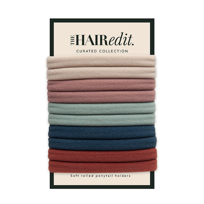 THE HAIR EDIT Ballerina Bands Hair Ties - 10 Pack