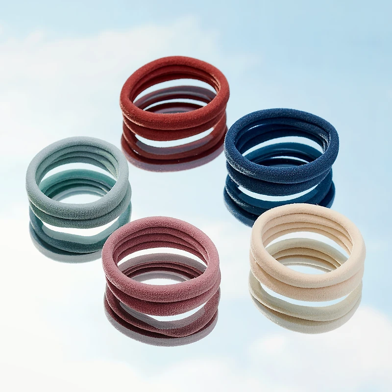 THE HAIR EDIT Ballerina Bands Hair Ties - 10 Pack