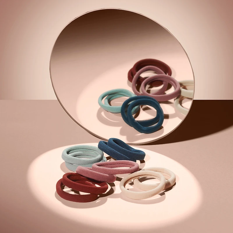 THE HAIR EDIT Ballerina Bands Hair Ties - 10 Pack