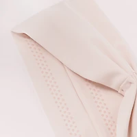 THE HAIR EDIT Lotus Band Soft Pleated Headband - Cream