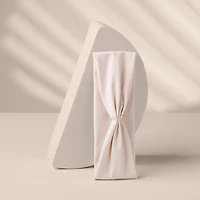 THE HAIR EDIT Lotus Band Soft Pleated Headband - Cream