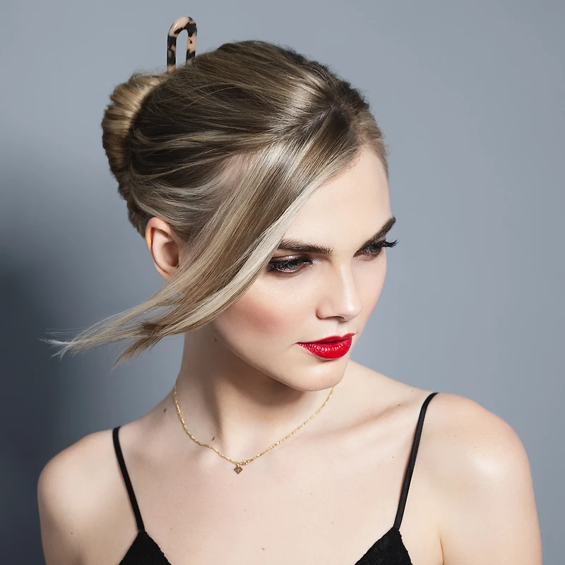 THE HAIR EDIT Sleek Chignon French Hair Pin - Tortoise