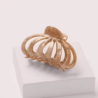 THE HAIR EDIT Jellyfish Marble Claw Clip - Latte