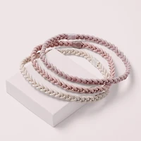THE HAIR EDIT Salutation Bands Slim Braided Headband Set