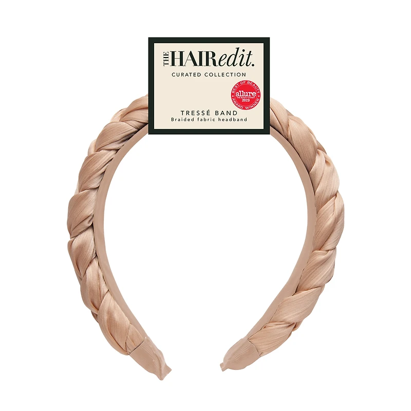 THE HAIR EDIT Tresse Braided Fabric Headband