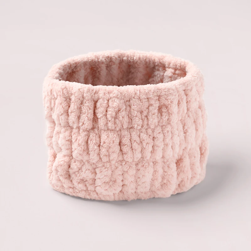 THE HAIR EDIT Hold Back & Glow Up Ultra-Wide Spa Headband