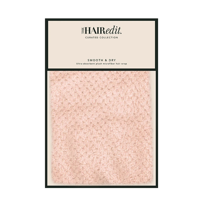 THE HAIR EDIT Smooth & Dry Plush Microfiber Hair Wrap