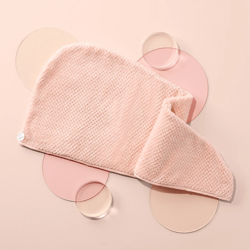 THE HAIR EDIT Smooth & Dry Plush Microfiber Hair Wrap