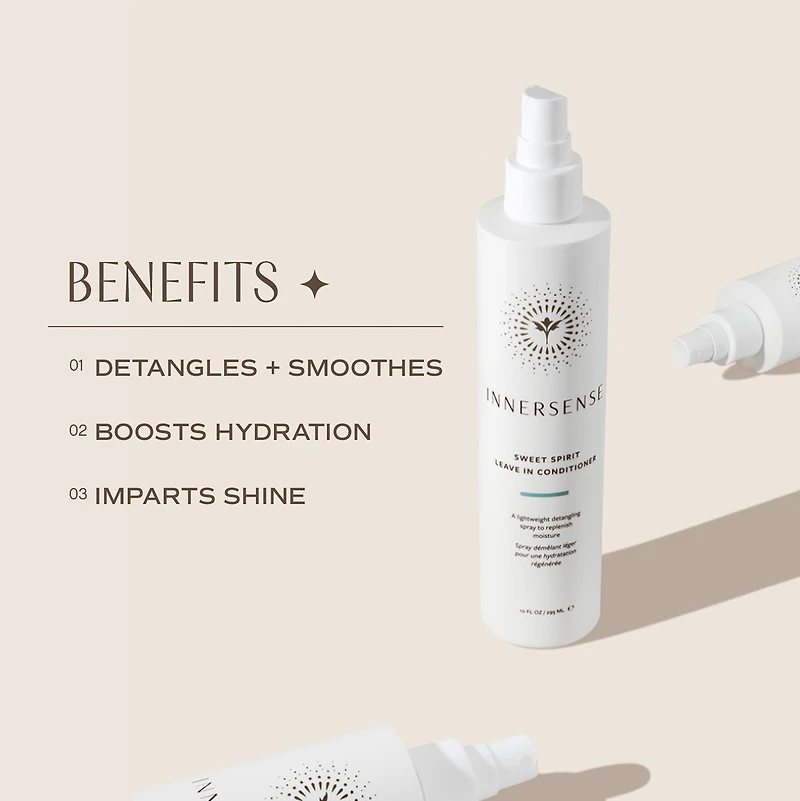 INNERSENSE Fragrance Free Sweet Spirit Leave In Conditioner
