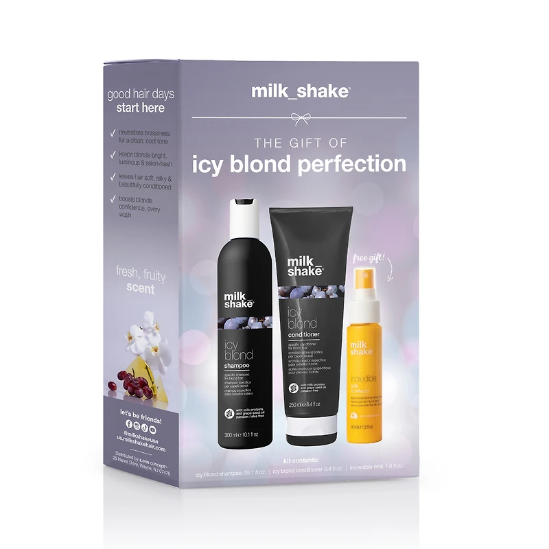 MILK_SHAKE Icy Blond Perfection Kit